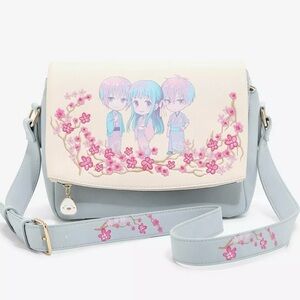 Fruits Basket Chibi Tohru, Kyo & Yuki Sakura Crossbody Bag
